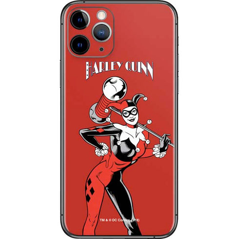 DC Comics Harley Quinn Classic Art Pose iPhone 11 Pro Skin