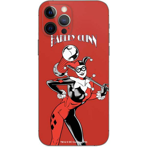 DC Comics Harley Quinn Classic Art Pose iPhone 12 Pro Skin