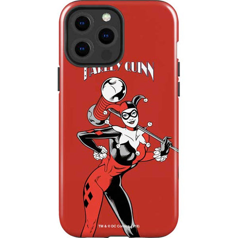 DC Comics Harley Quinn Classic Art Pose iPhone 13 Pro Max Impact Case