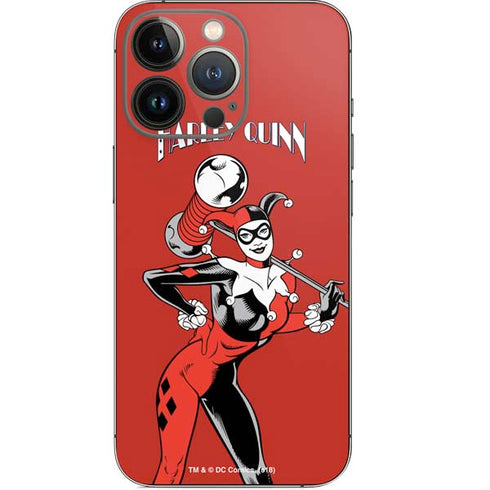 DC Comics Harley Quinn Classic Art Pose iPhone 13 Pro Skin