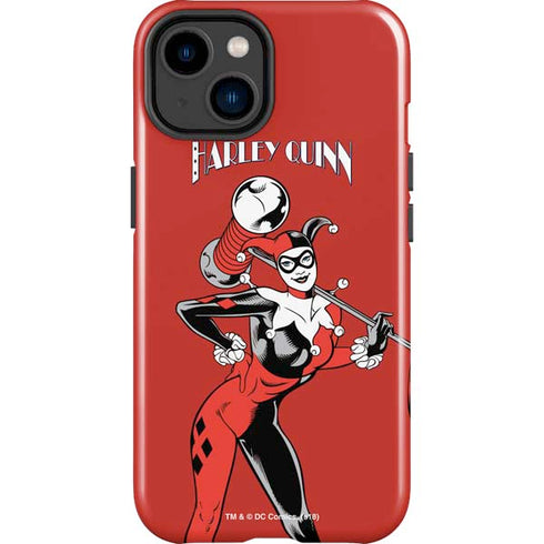 DC Comics Harley Quinn Classic Art Pose iPhone 14 Plus Impact Case