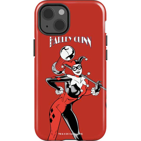 DC Comics Harley Quinn Classic Art Pose iPhone 15 Impact Case