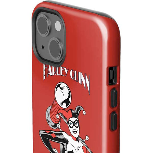 DC Comics Harley Quinn Classic Art Pose iPhone 15 Impact Case