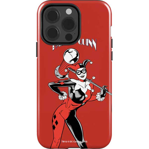 DC Comics Harley Quinn Classic Art Pose iPhone 15 Pro Impact Case