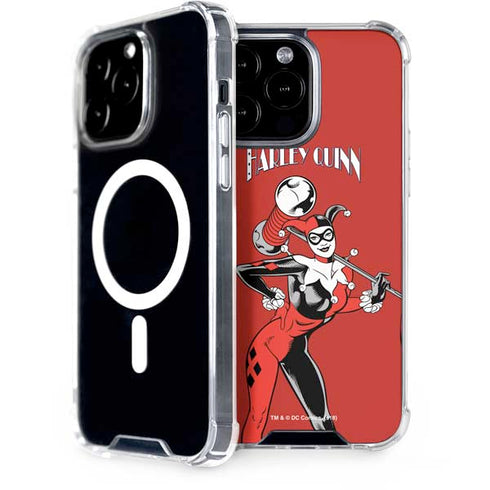 DC Comics Harley Quinn Classic Art Pose iPhone 15 Pro Max MagSafe Case