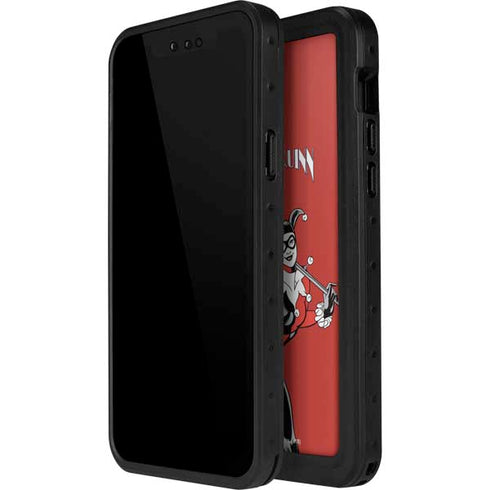 DC Comics Harley Quinn Classic Art Pose iPhone 14 Pro Max Waterproof Case