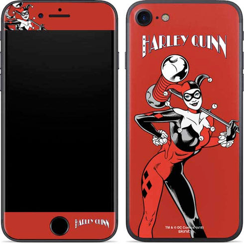 DC Comics Harley Quinn Classic Art Pose iPhone 8 Skin