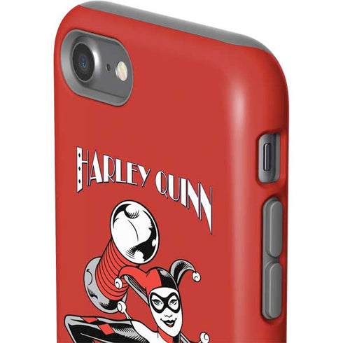 DC Comics Harley Quinn Classic Art Pose iPhone SE (2nd & 3rd Gen) Pro Case