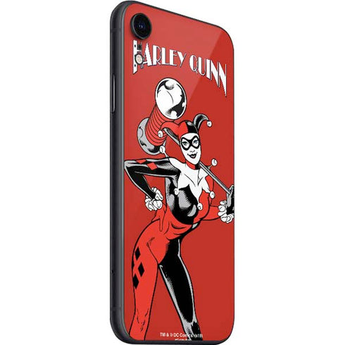 DC Comics Harley Quinn Classic Art Pose iPhone SE (2nd & 3rd Gen) Skin