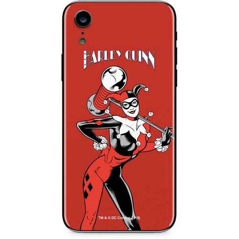 DC Comics Harley Quinn Classic Art Pose iPhone XR Skin