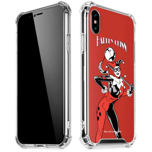 DC Comics Harley Quinn Classic Art Pose iPhone XS Max Clear Case