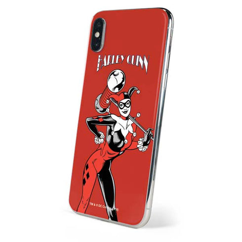 DC Comics Harley Quinn Classic Art Pose iPhone XS Max Skin