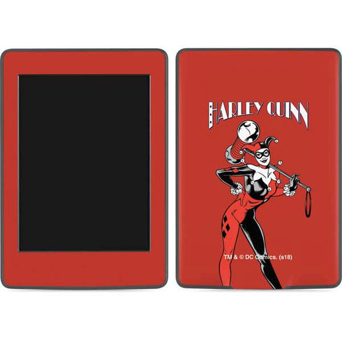 DC Comics Harley Quinn Classic Art Pose Amazon Kindle Skin