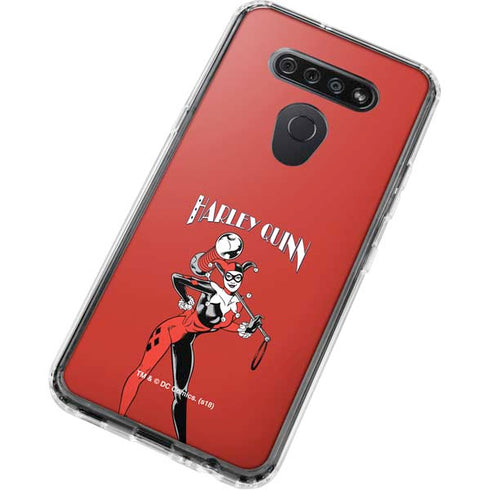 DC Comics Harley Quinn Classic Art Pose LG K51/Q51 Clear Case