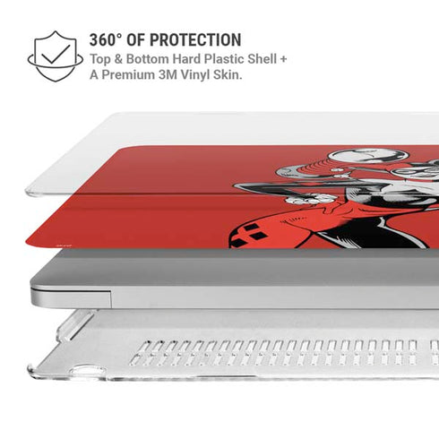 DC Comics Harley Quinn Classic Art Pose MacBook Air 13in M1 (2021) Case plus Skin