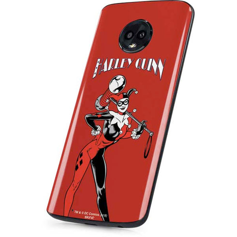 DC Comics Harley Quinn Classic Art Pose Moto G6 Skin