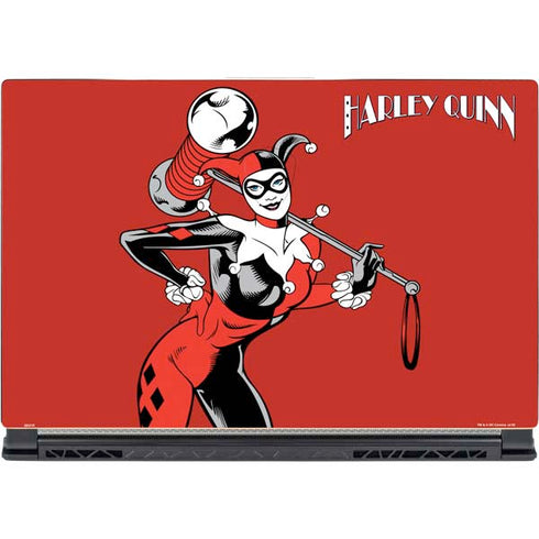 DC Comics Harley Quinn Classic Art Pose MSI GS65 Stealth Laptop Skin