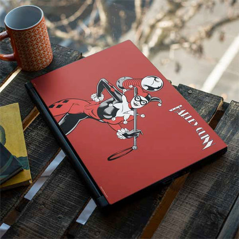 DC Comics Harley Quinn Classic Art Pose MSI GS65 Stealth Laptop Skin