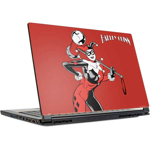DC Comics Harley Quinn Classic Art Pose MSI GS65 Stealth Laptop Skin