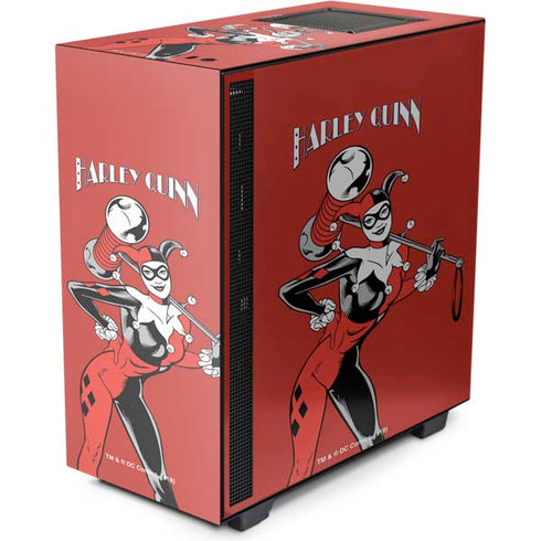 DC Comics Harley Quinn Classic Art Pose NZXT H510 Compact ATX Mid-Tower Case Skin