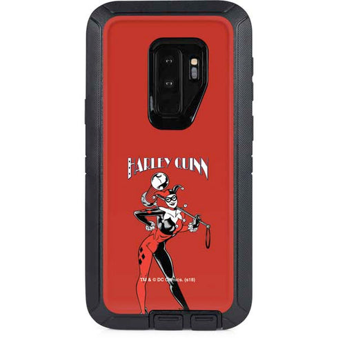 DC Comics Harley Quinn Classic Art Pose Otterbox Defender Galaxy Skin