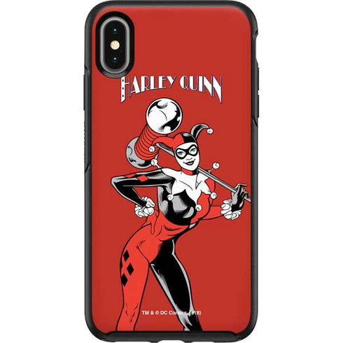 DC Comics Harley Quinn Classic Art Pose Otterbox Symmetry iPhone Skin