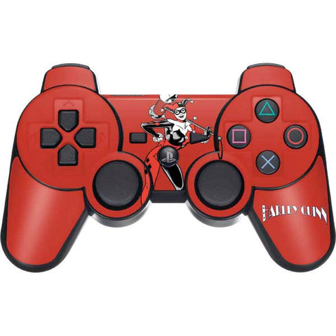 DC Comics Harley Quinn Classic Art Pose PS3 Dual Shock wireless controller Skin