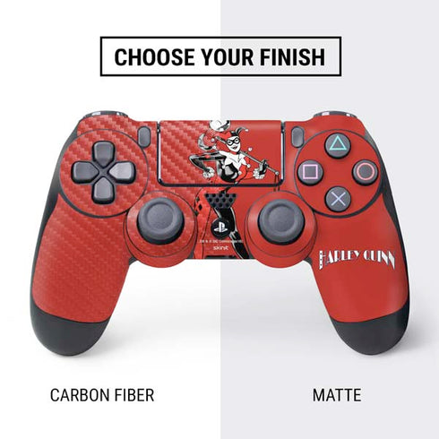 DC Comics Harley Quinn Classic Art Pose PS4 Controller Skin