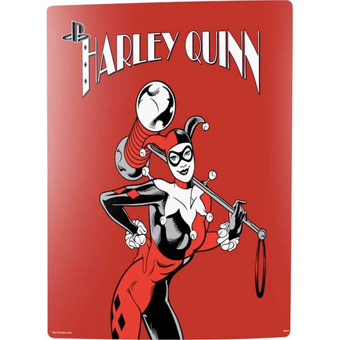 DC Comics Harley Quinn Classic Art Pose PS5 Console Skin