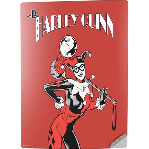 DC Comics Harley Quinn Classic Art Pose PS5 Digital Edition Console Skin