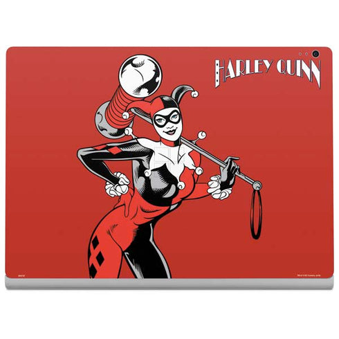 DC Comics Harley Quinn Classic Art Pose Surface Book 2 15in Skin