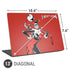 DC Comics Harley Quinn Classic Art Pose Universal Laptop 13in (10.6 x 7.6in) Skin