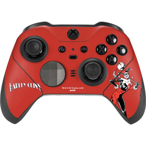 DC Comics Harley Quinn Classic Art Pose Xbox Elite Wireless Controller Series 2 Skin