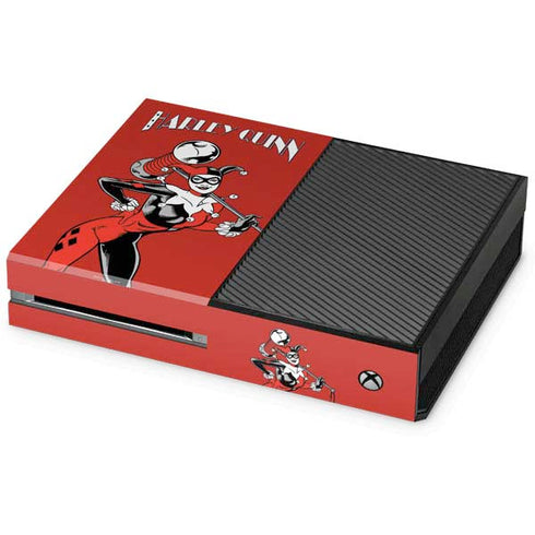 DC Comics Harley Quinn Classic Art Pose Xbox One Console Skin
