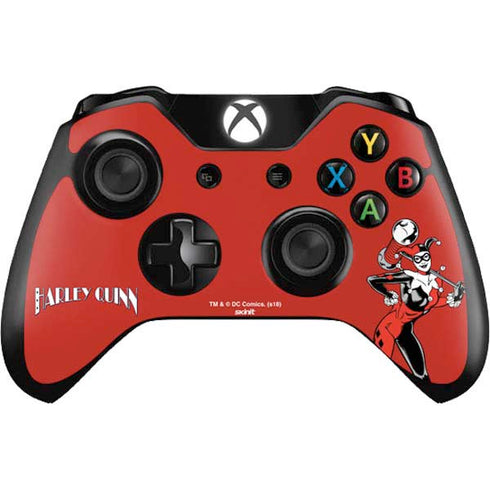 DC Comics Harley Quinn Classic Art Pose Xbox One Controller Skin
