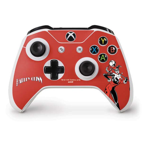 DC Comics Harley Quinn Classic Art Pose Xbox One S Controller Skin