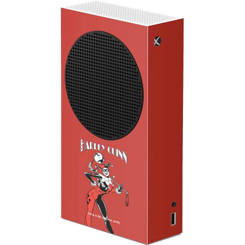 DC Comics Harley Quinn Classic Art Pose Xbox Series S Console Skin