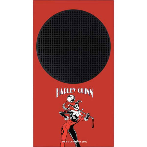 DC Comics Harley Quinn Classic Art Pose Xbox Series S Console Skin