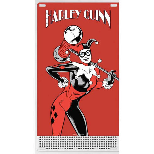 DC Comics Harley Quinn Classic Art Pose Xbox Series S Console Skin