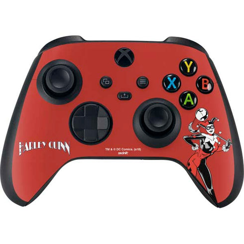 DC Comics Harley Quinn Classic Art Pose Xbox Series X Controller Skin
