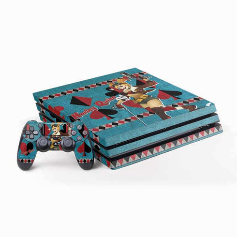 DC Comics Bombshells Harley Quinn PS4 Pro Bundle Skin
