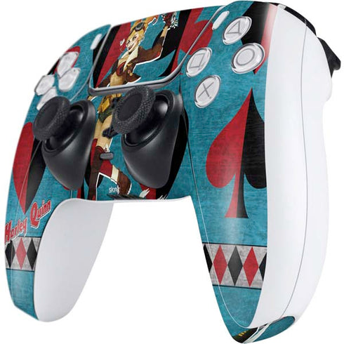 DC Comics Bombshells Harley Quinn PS5 Controller Skin