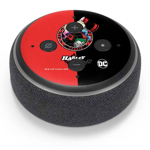 DC Comics Harley Quinn Puddin Amazon Echo Dot Skin