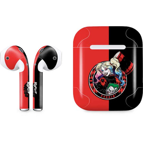 DC Comics Harley Quinn Puddin Apple AirPods Skin