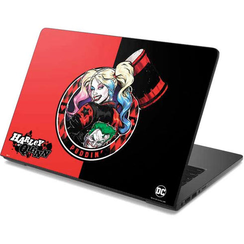 DC Comics Harley Quinn Puddin Dell Chromebook Skin