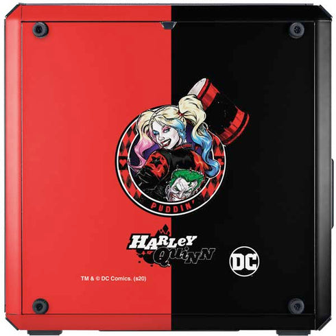 DC Comics Harley Quinn Puddin Cooler Master MasterBox Q300L Mini Tower Skin