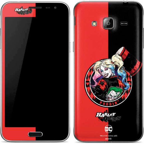 DC Comics Harley Quinn Puddin Galaxy J3 Skin