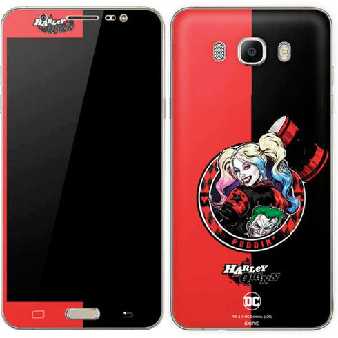 DC Comics Harley Quinn Puddin Galaxy J7 Skin