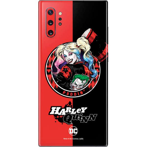 DC Comics Harley Quinn Puddin Galaxy Note 10 Plus Skin