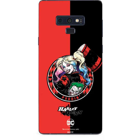 DC Comics Harley Quinn Puddin Galaxy Note 9 Skin